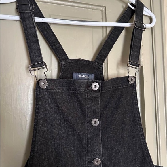 Denim jumper dress - Picture 3 of 4